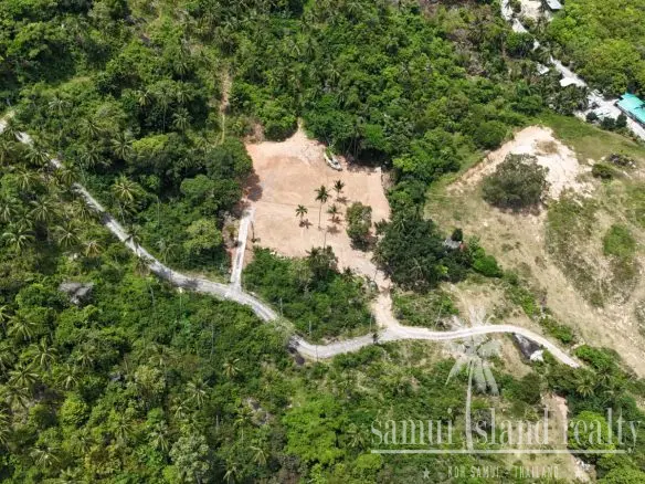 Koh Samui Chaweng Noi Land Plots Aerial