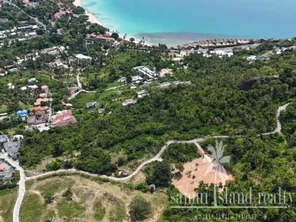 Koh Samui Chaweng Noi Land Plots Position