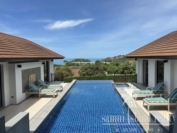 Koh Samui Longterm Villa Rental Choeng Mon Pool