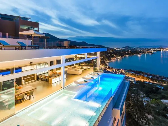 Luxury Property For Sale In Koh Samui Night