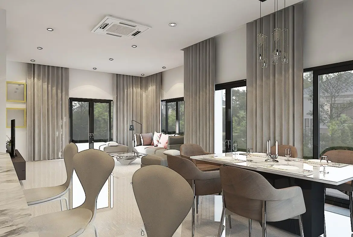 Villas For Sale In Bang Rak Ko Samui Interior