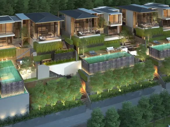 Santi Vista Villas Bang Po Exterior