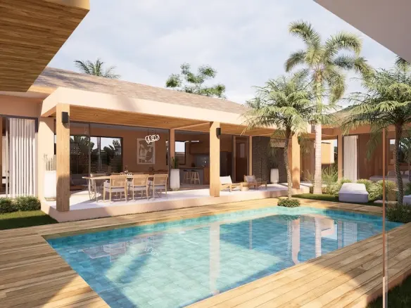 Green Golf Villas Maenam Swimming Pool