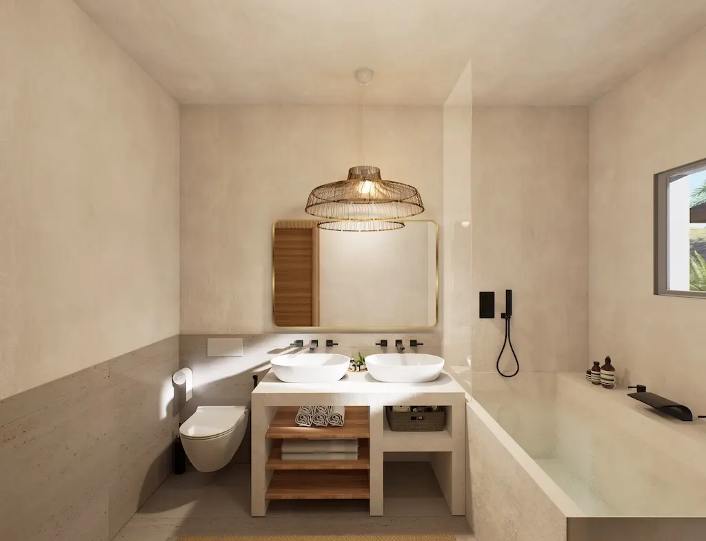 Koh Samui Properties For Sale In Maenam Bathroom