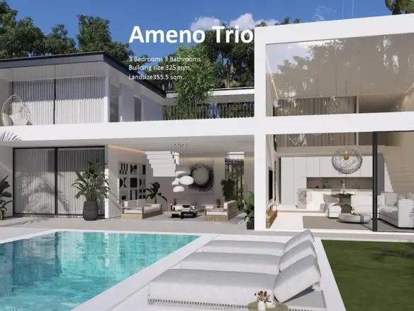 Ameno Trio Villa Exterior