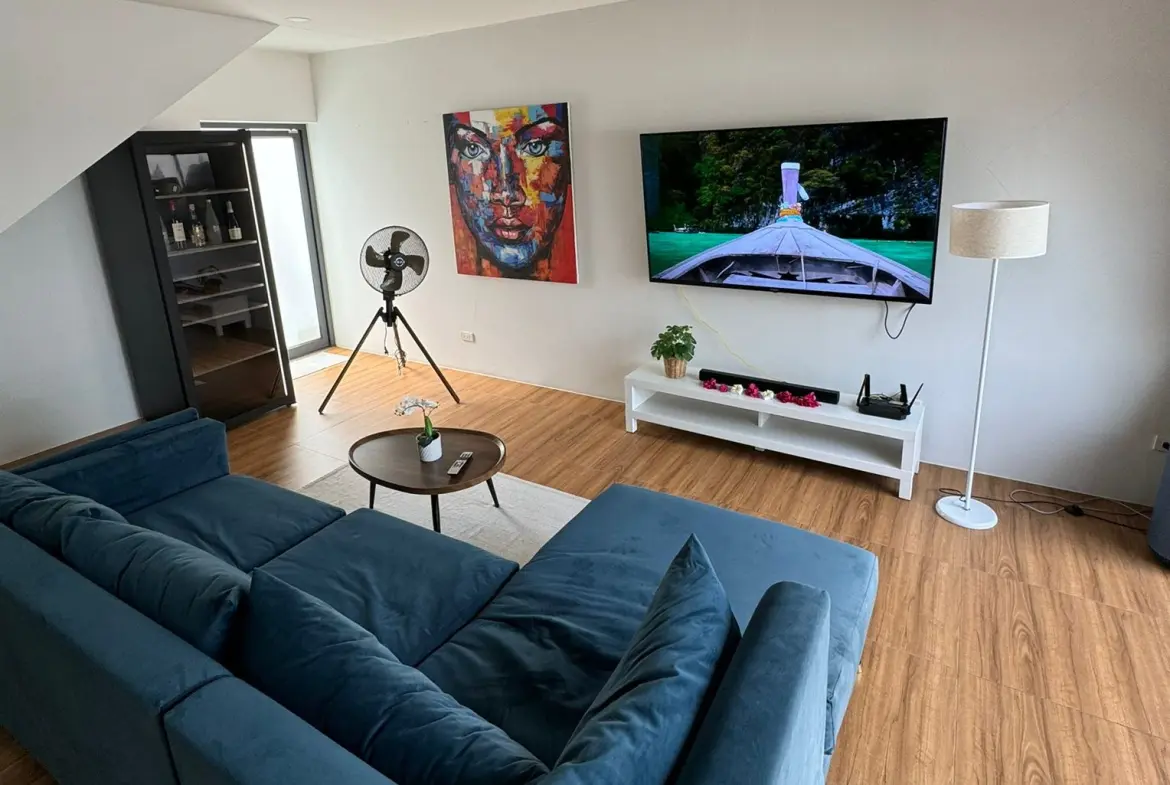 House For Sale In Plai Laem Koh Samui Lounge