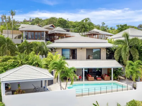 Koh Samui Dual Villa Property For Sale Exterior