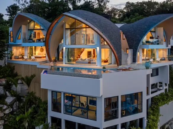 Luxury Sea View Villa For Sale In Laem Set Koh Samui Exterior