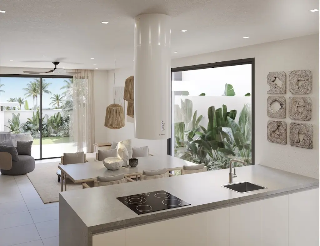 Duplex Apartments At Valentine Village Koh Samui Kitchen