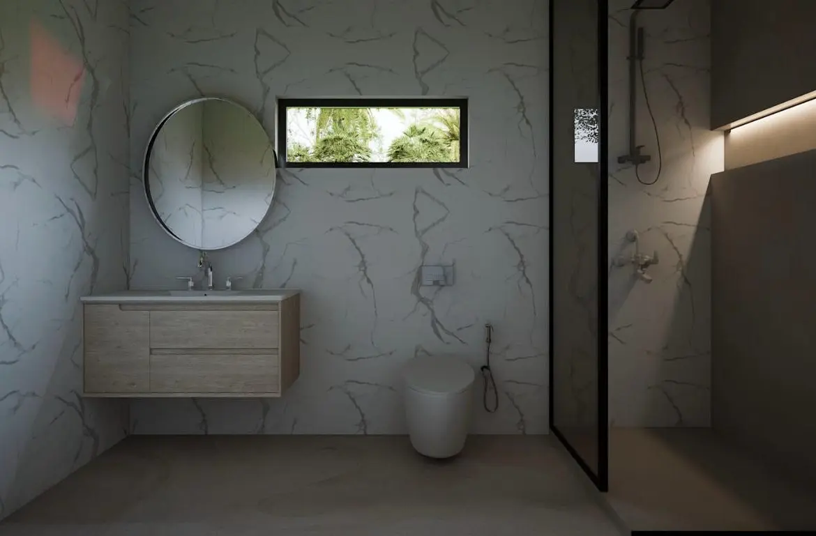 Koh Samui villas For Sale In Na Muaeng Bathroom