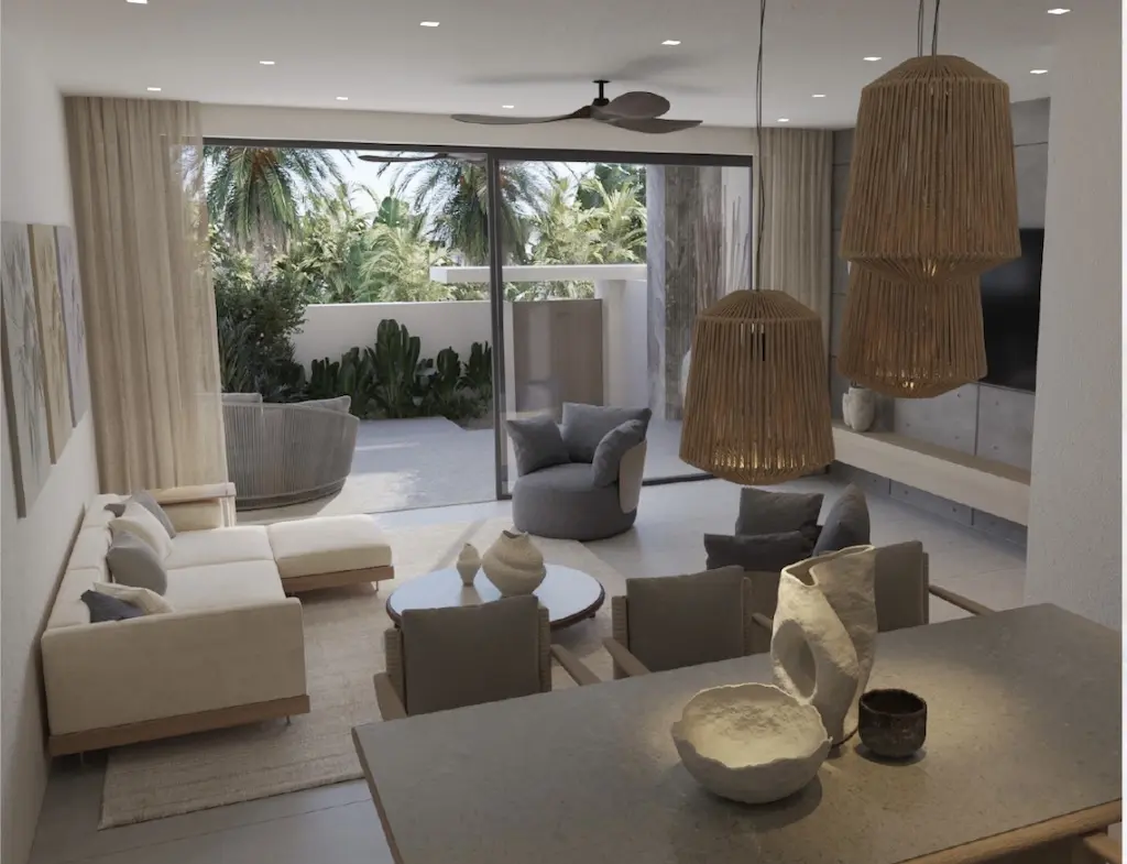 Valentine Village One Bedroom Apartments Koh Samui Lounge