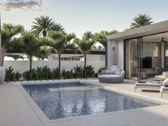 Valentine Village Three Bedroom Pool Villas Outdoor Area