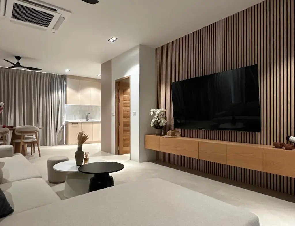 Bophut Pool Villa For Sale Living Area