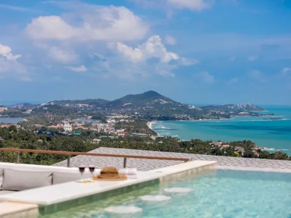 Chaweng Noi Ocean View Property For Sale Pool