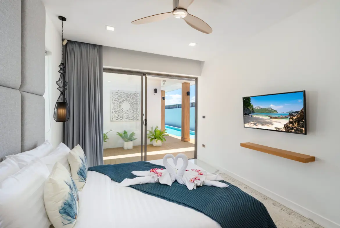 Koh Samui Beach Property For Sale Bedroom