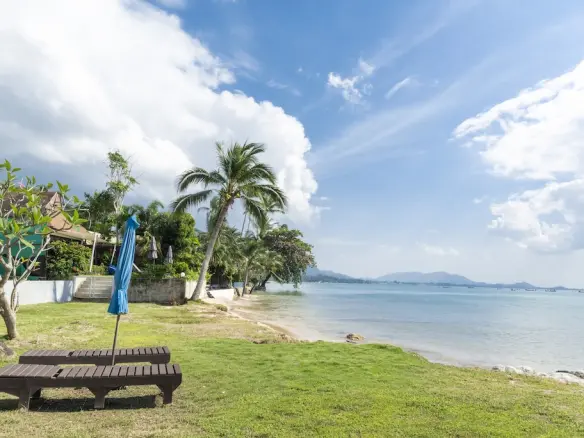 Koh Samui Beachside House For Sale Beach