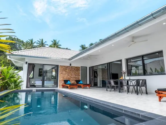 Newly Completed Villa in Lamai Exterior