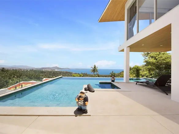 The Wave Villa Koh Samui Terrace