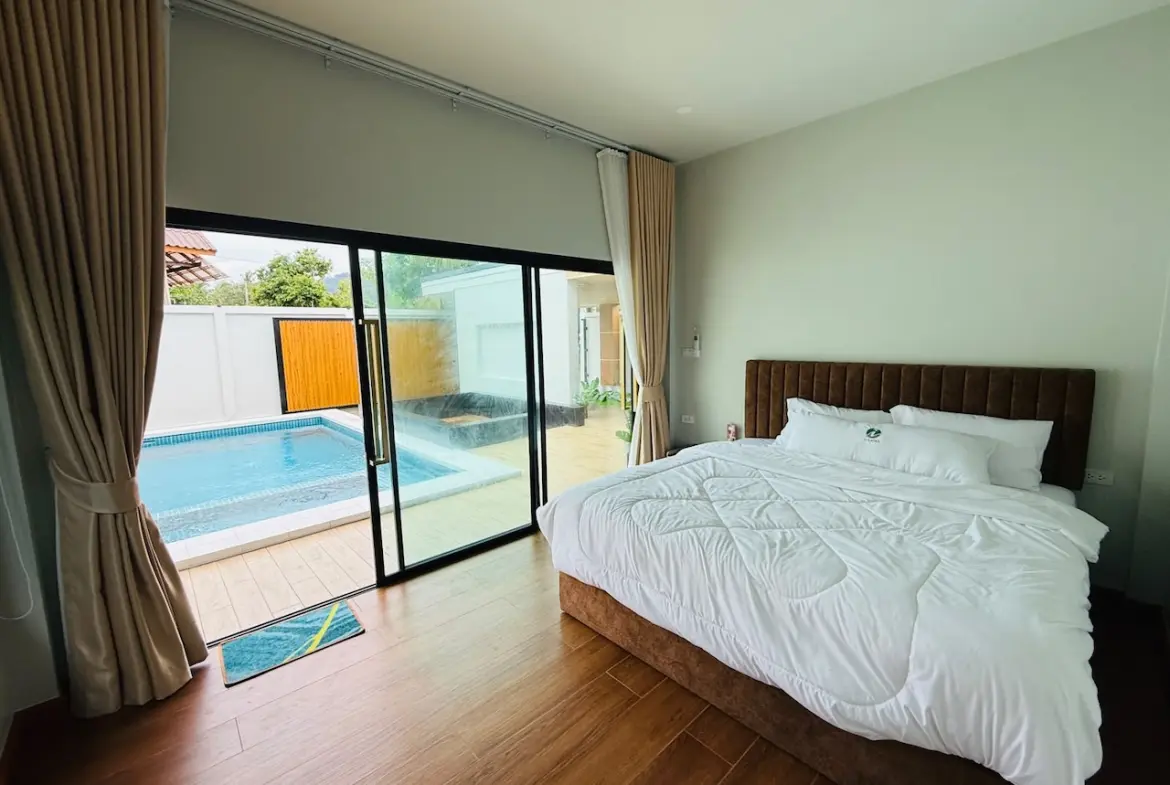 Lipa Noi Pool Villas Bedroom