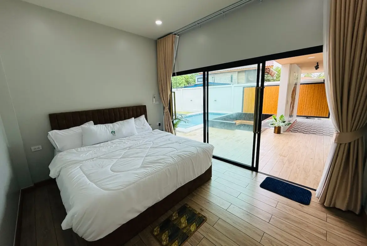 Lipa Noi Pool Villas Bedroom