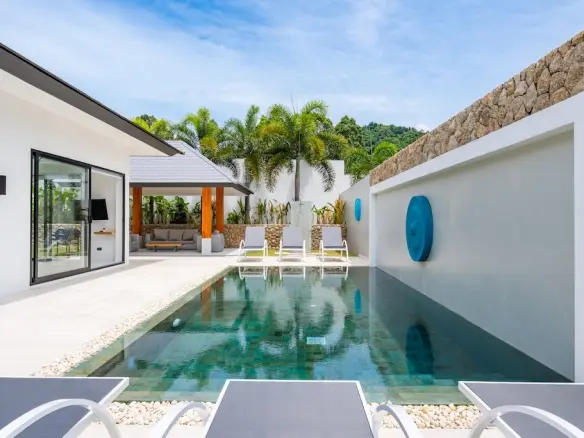 Modern Maenam Villa For Sale Swimming Pool