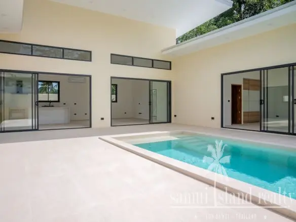 Newly Completed Maenam Villa Exterior