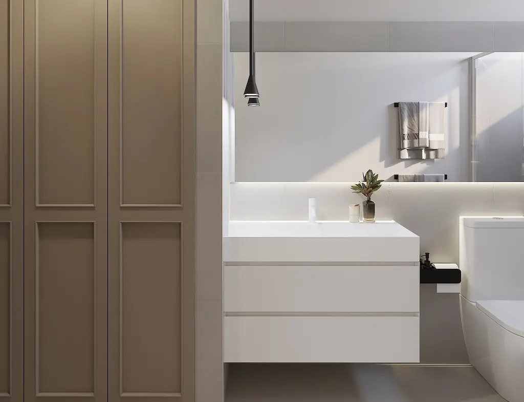 3 Bedroom Villas At level Residence Bathroom