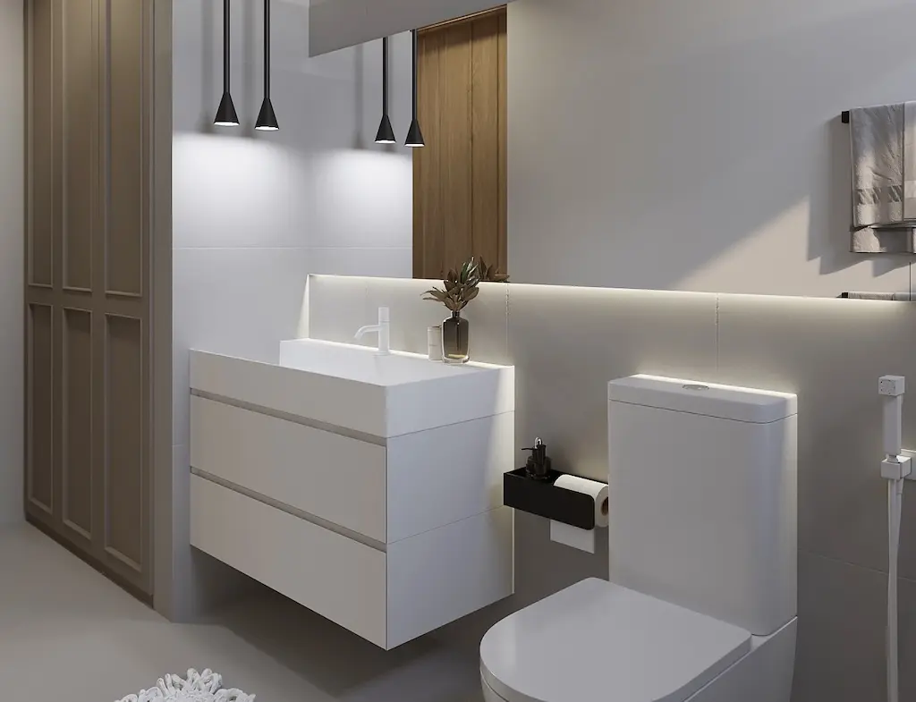 3 Bedroom Villas At Level Residence Bathroom