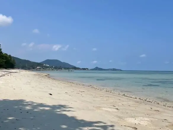 Koh Samui Beachfront Land In Hua Thanon Coast