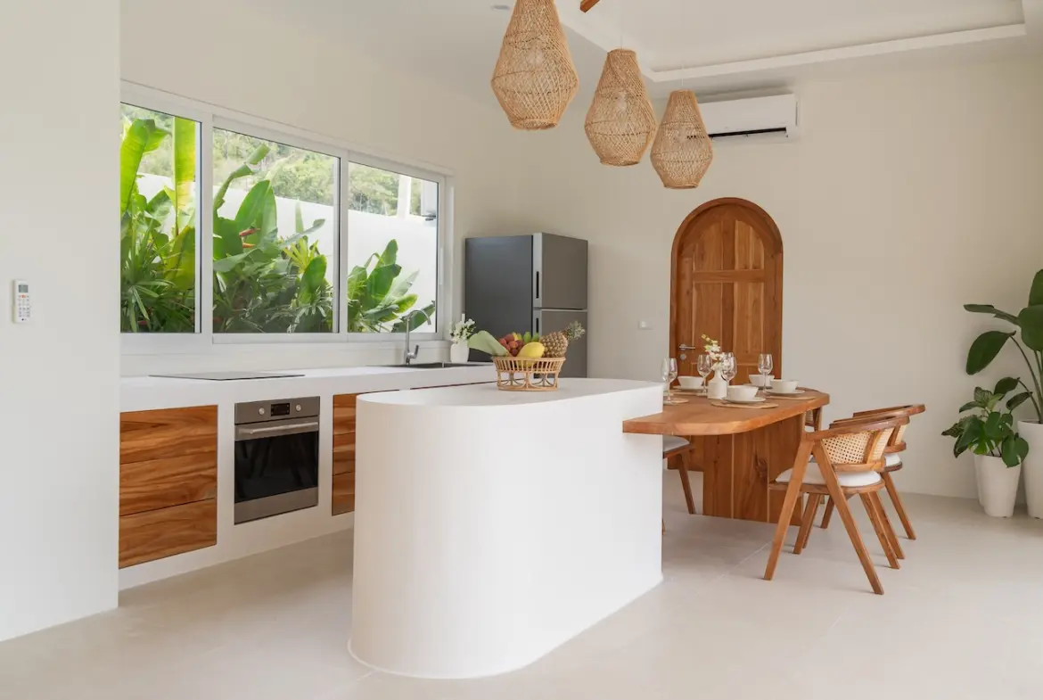 3-Bed Residences At Thara Tropical Villas Kitchen