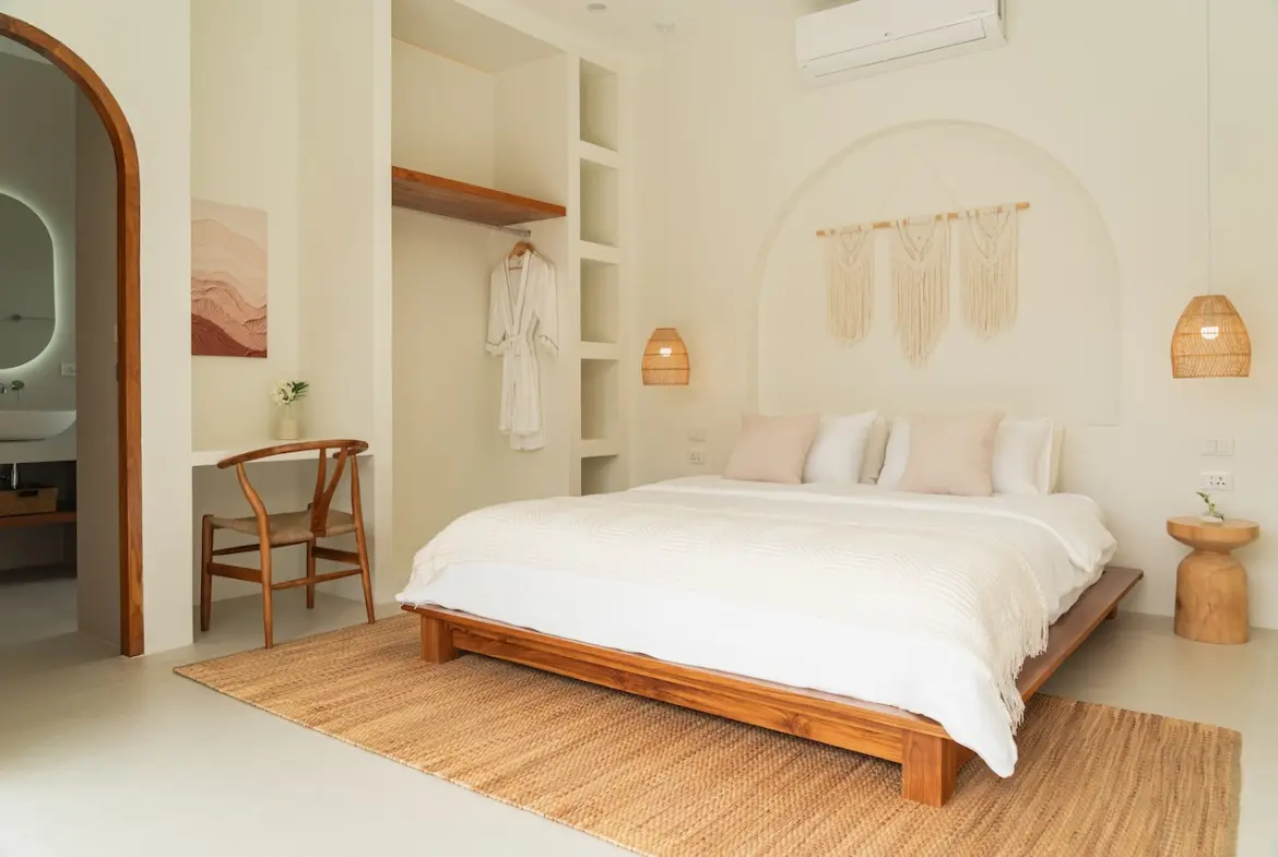 3-Bed Residences At Thara Tropical Villas bedroom