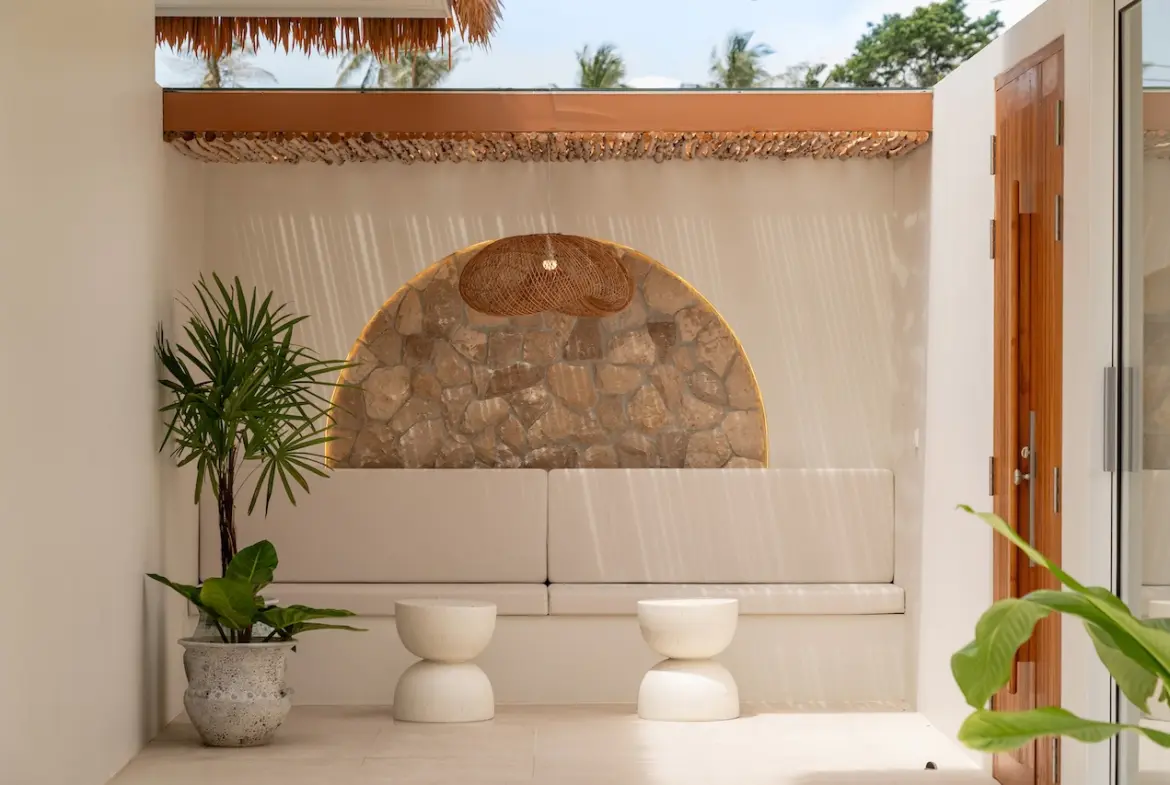 3-Bed Residences At Thara Tropical Villas Outdoor Seating