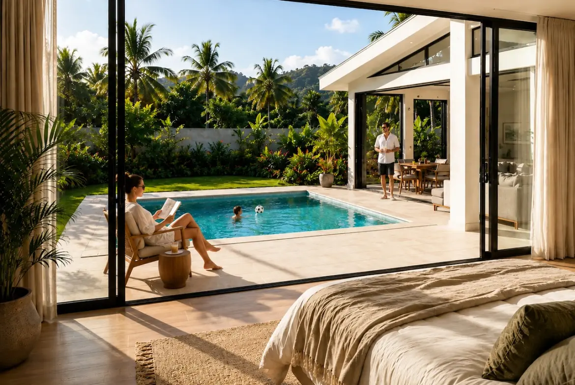 Green Grove Villa Estate Beroom View