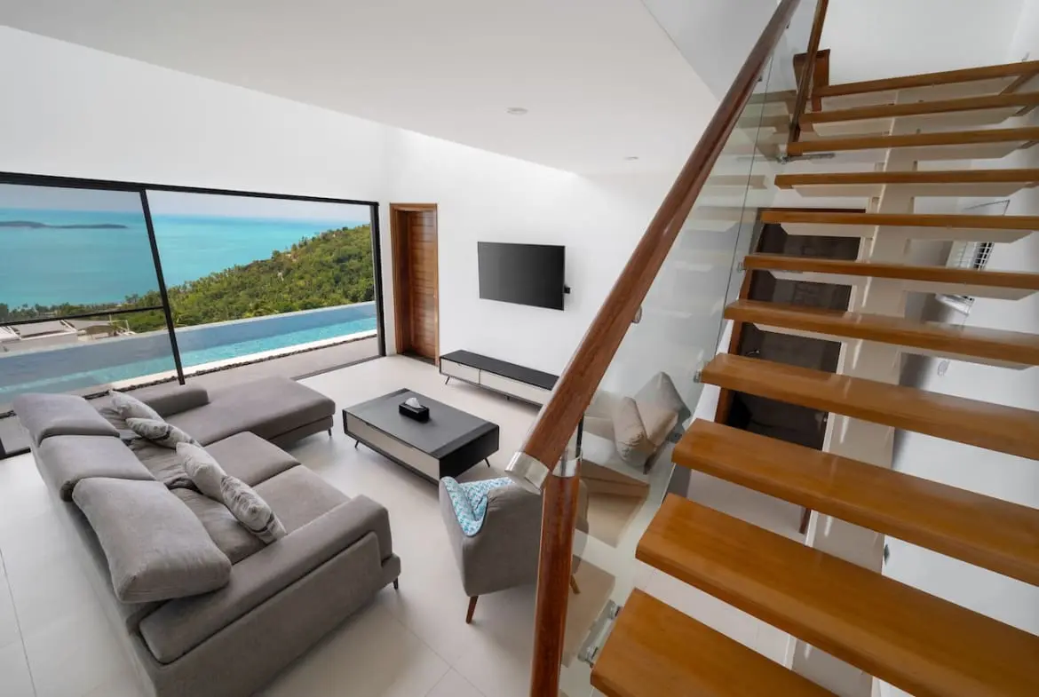 Saitara Peak Villa For Sale Stairs