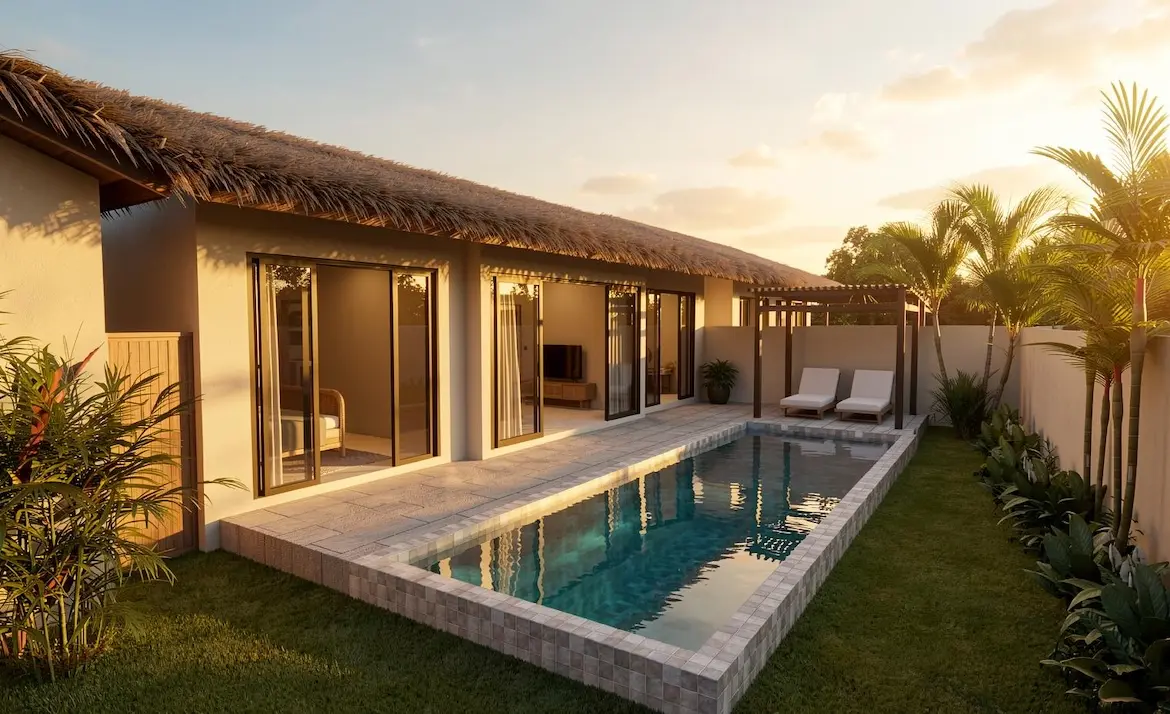 Spring River Villas Exterior Night