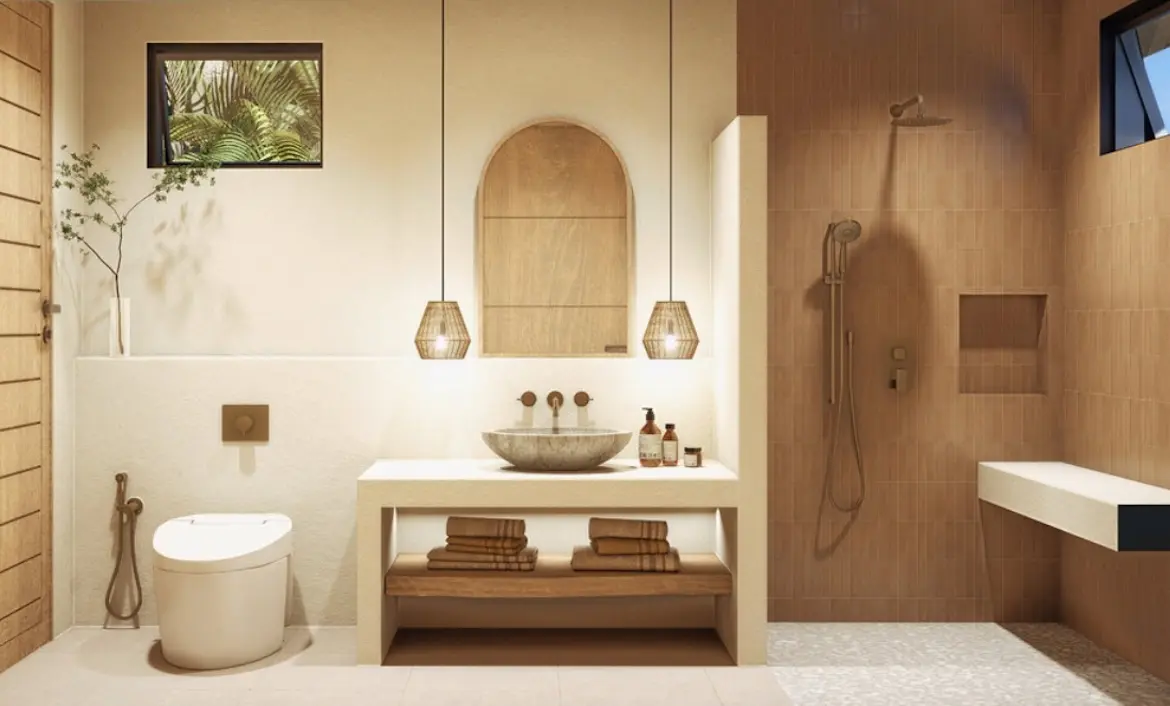 3-Bed Villas At Eden Rise Bathroom