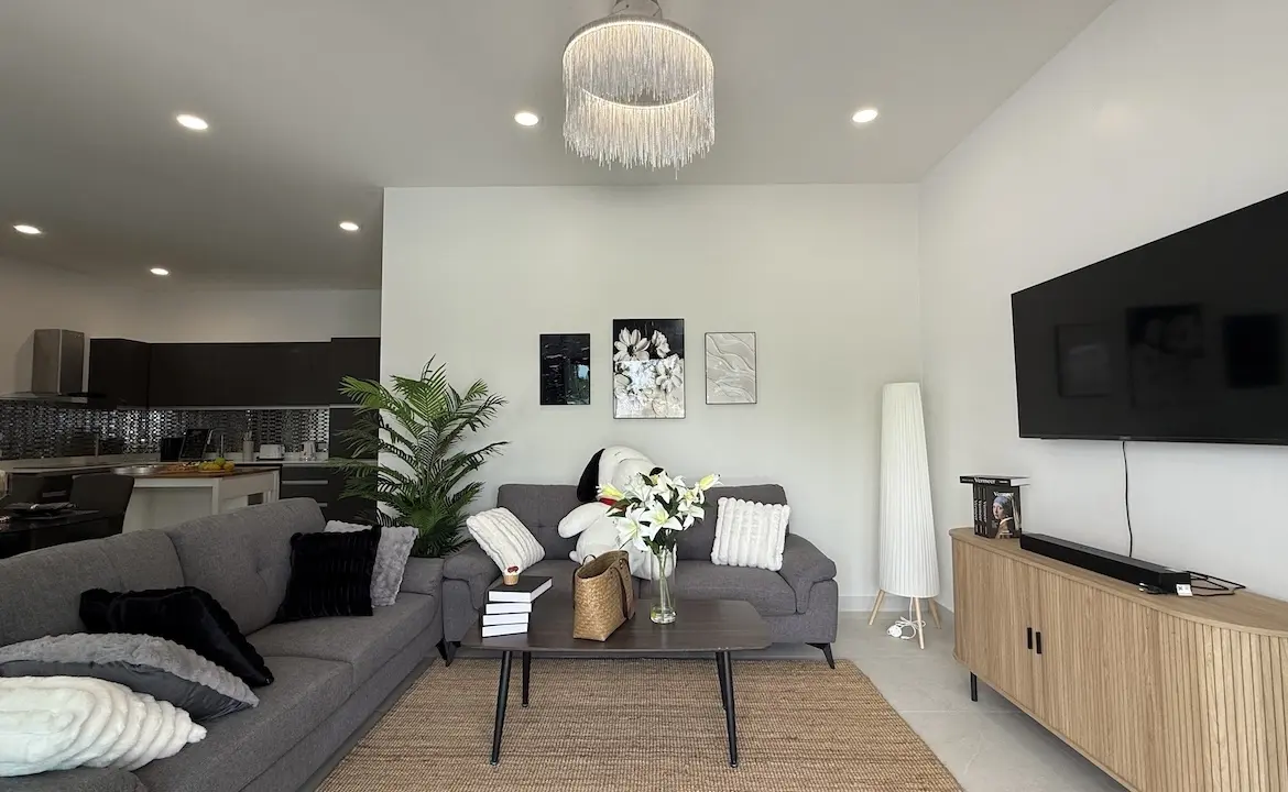 3-Bedroom Pool Villa Choeng Mon Living Room 2