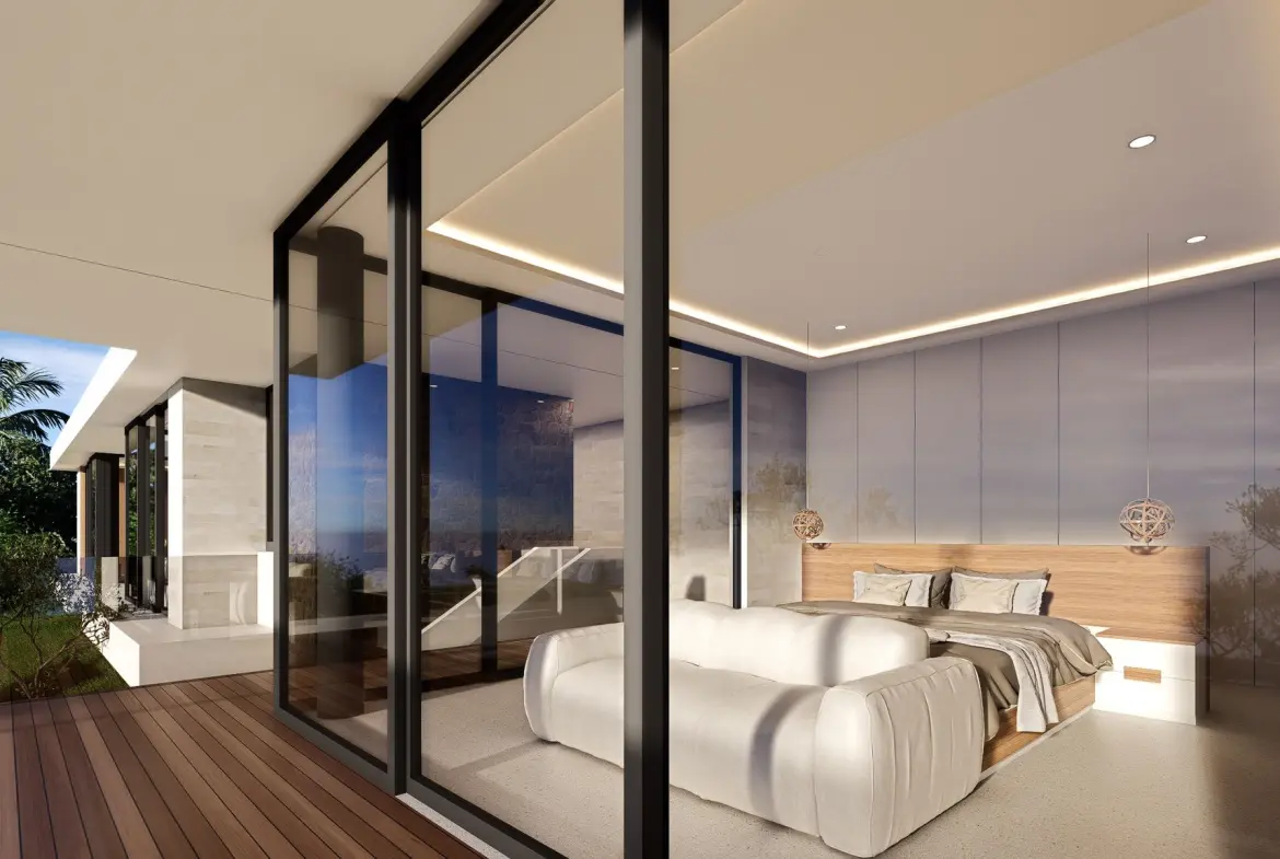 Akasha Villas Bedroom Exterior