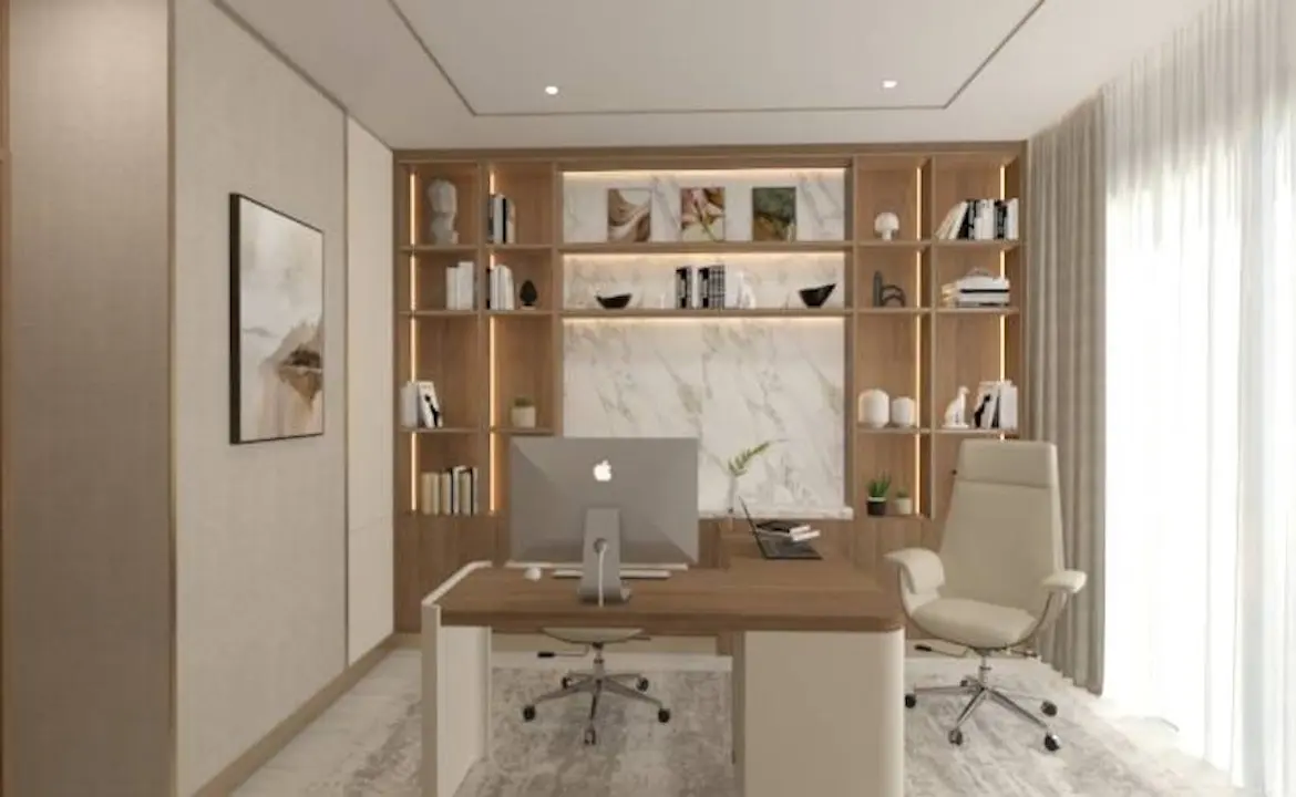 Ban Tai Sea View Villa office room