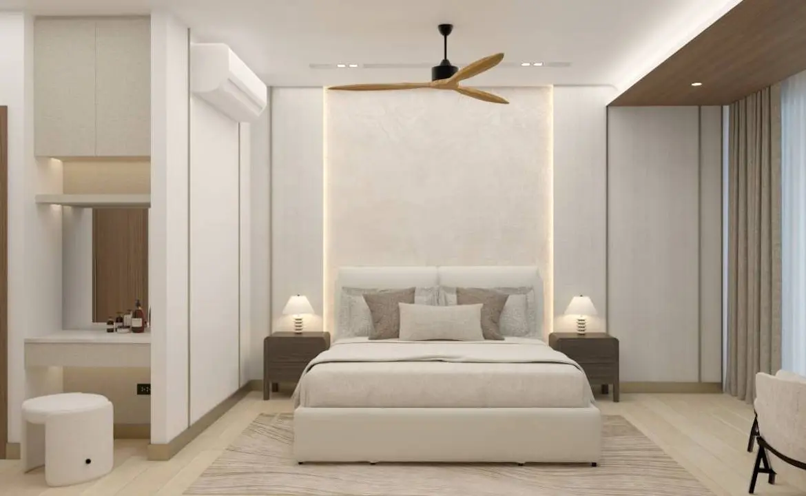 Ban Tai Sea View Villa bedroom