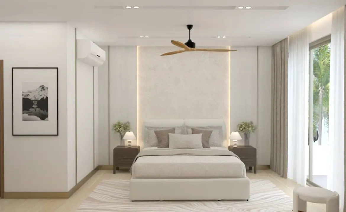 Ban Tai Sea View Villa bedroom