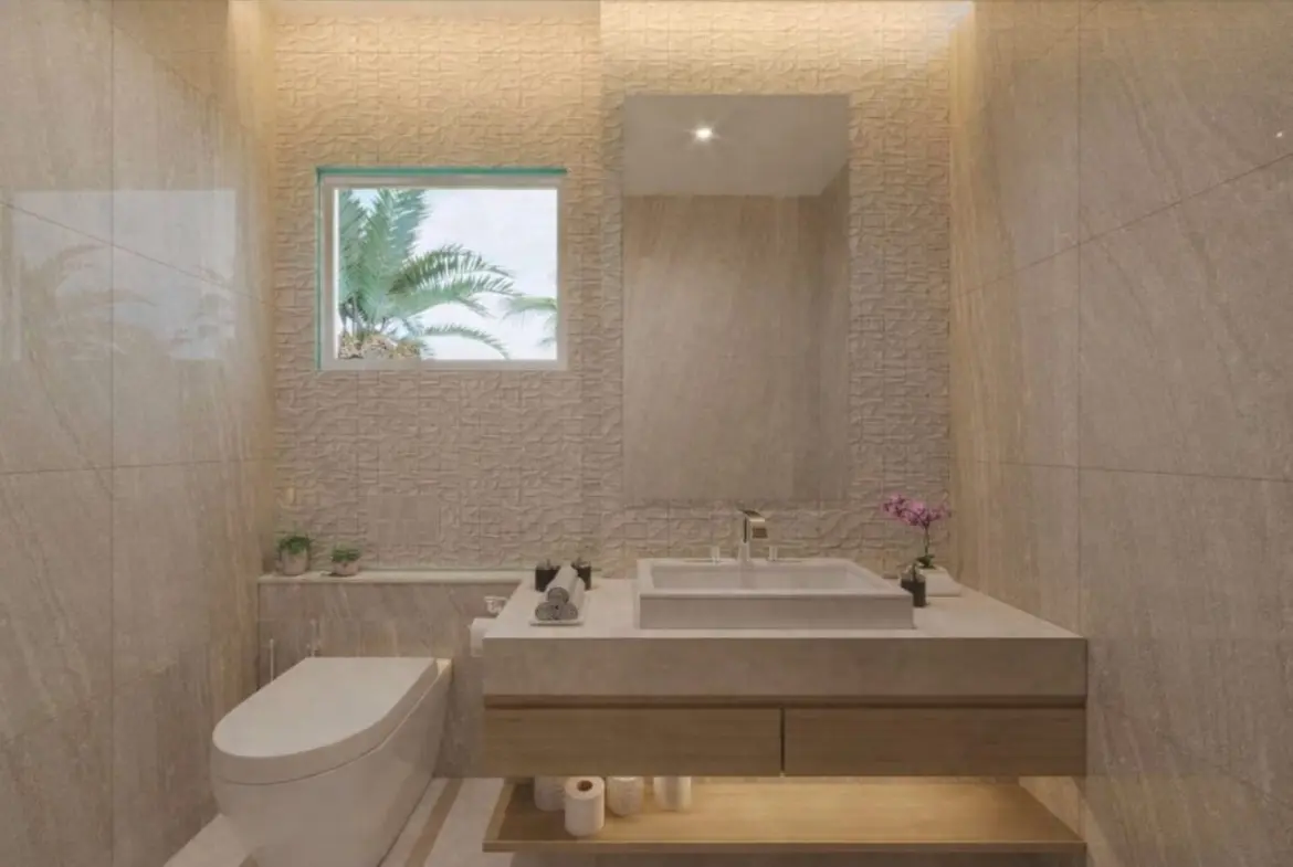Ban Tai Sea View Villa toilet