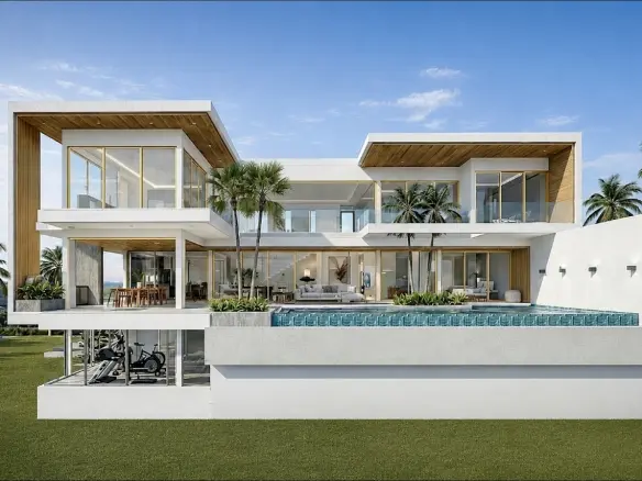 Ban Tai Sea View Villa Exterior
