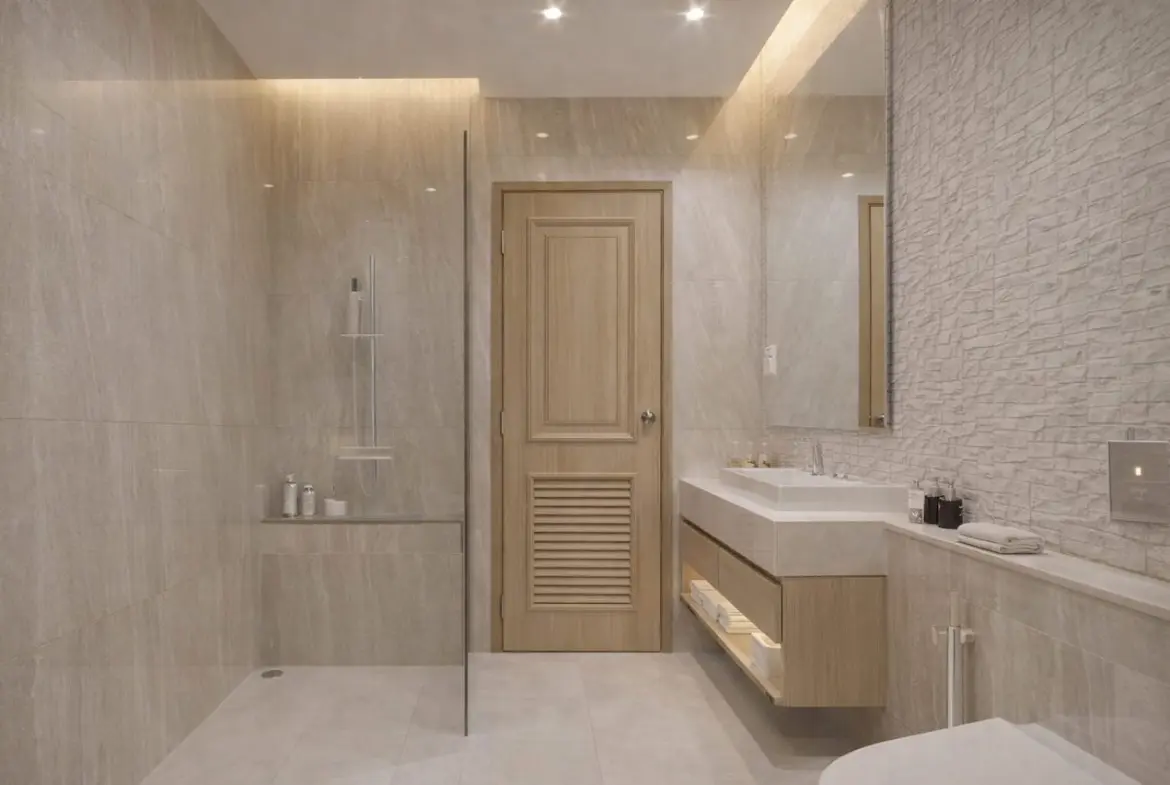 Ban Tai Sea View Villa bathroom