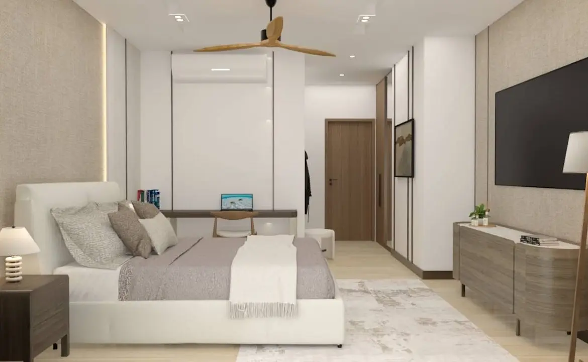 Ban Tai Sea View Villa bedroom