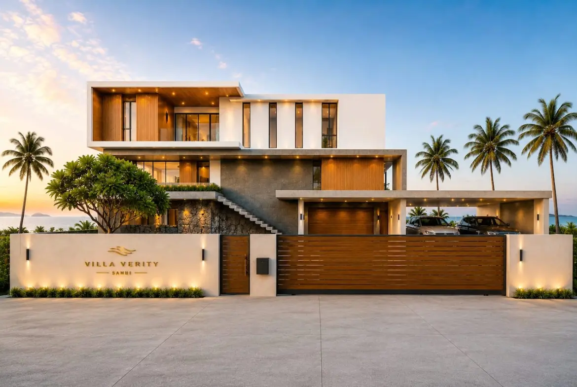 Ban Tai Sea View Villa exterior