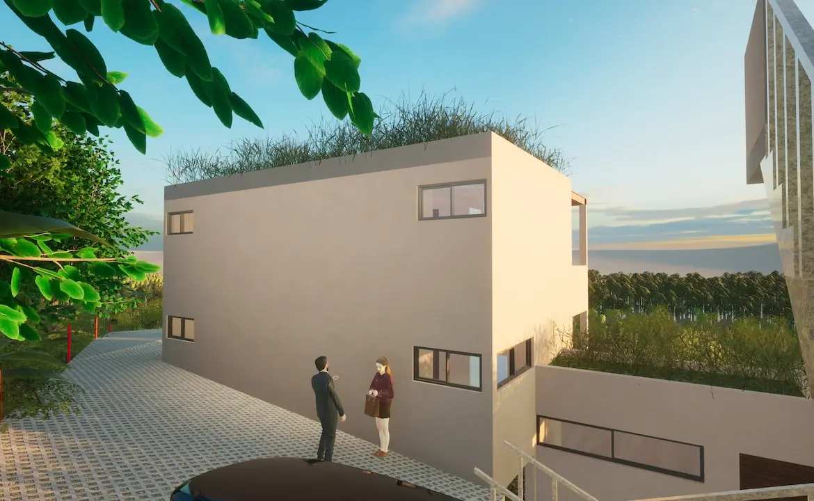 Topaz Lamai Apartments Rear