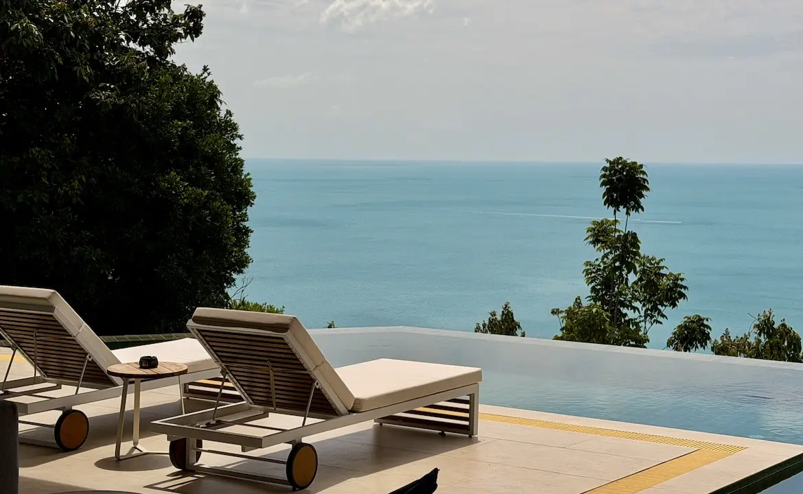Chaweng Noi Sea View Property Sun Loungers