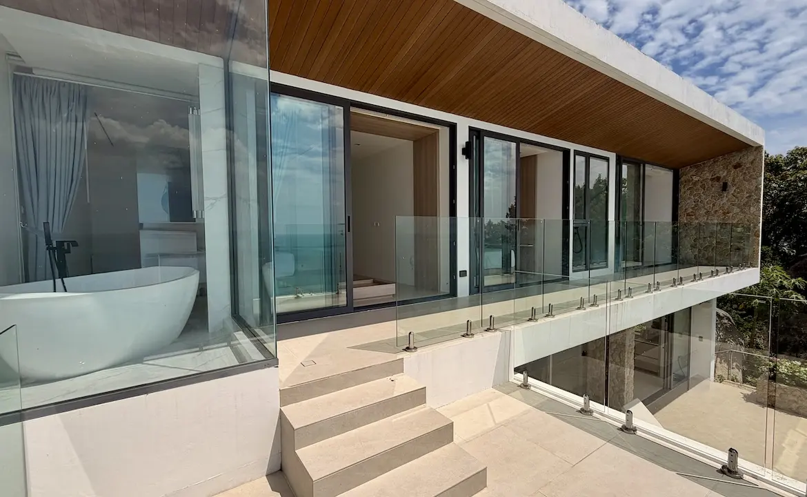Chaweng Noi Sea View Property Balcony