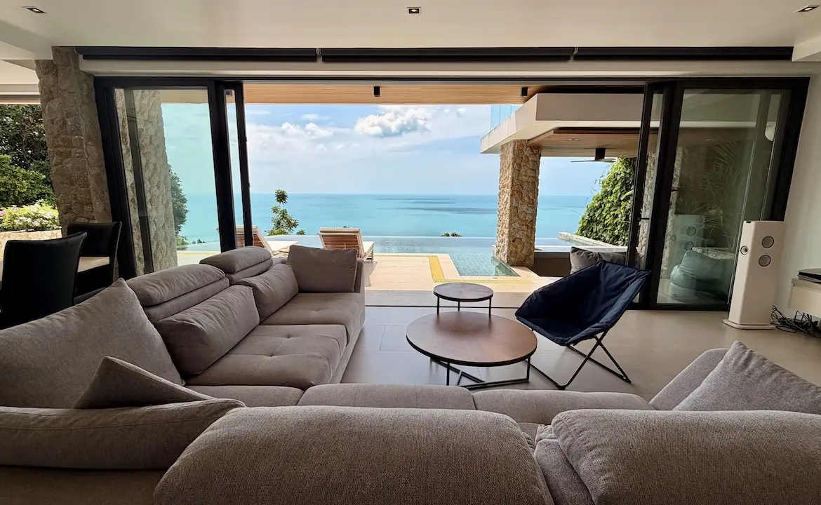 Chaweng Noi Sea View Property Lounge